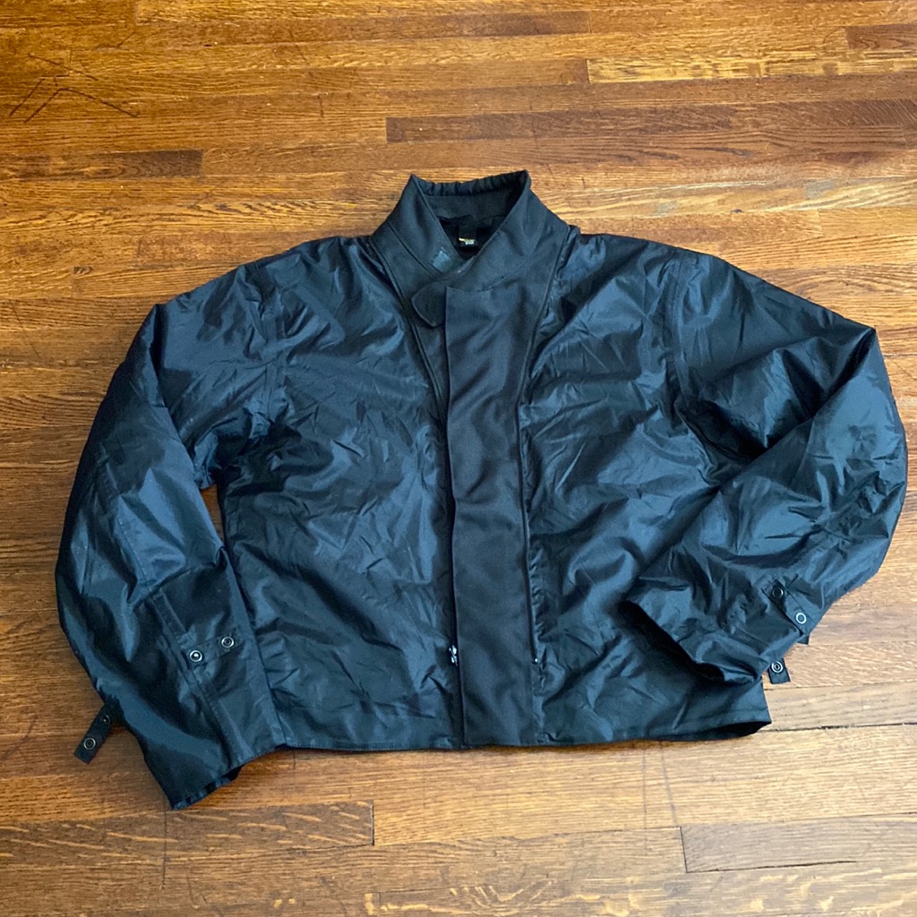 Scorpion Exo Mens Black Motorcycle Removable Liner For Jacket Size M